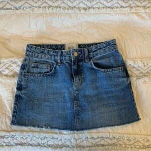 BDG Classic Blue Denim Mini Skirt